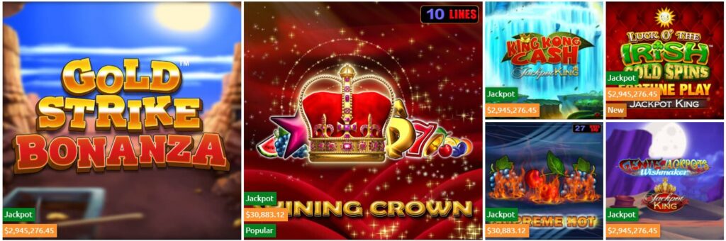 Knightslots casino game collection