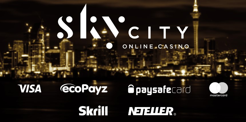 SkyCity online casino payment methods