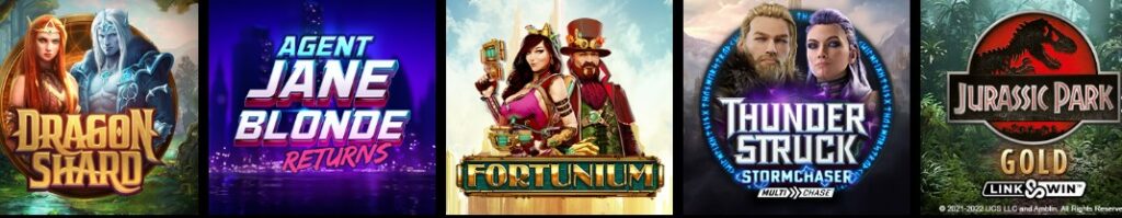 Stormcraft studio slots collection banner