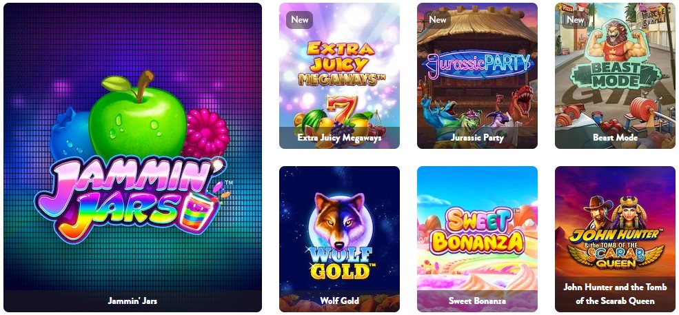Dunder Casino Canada games collection