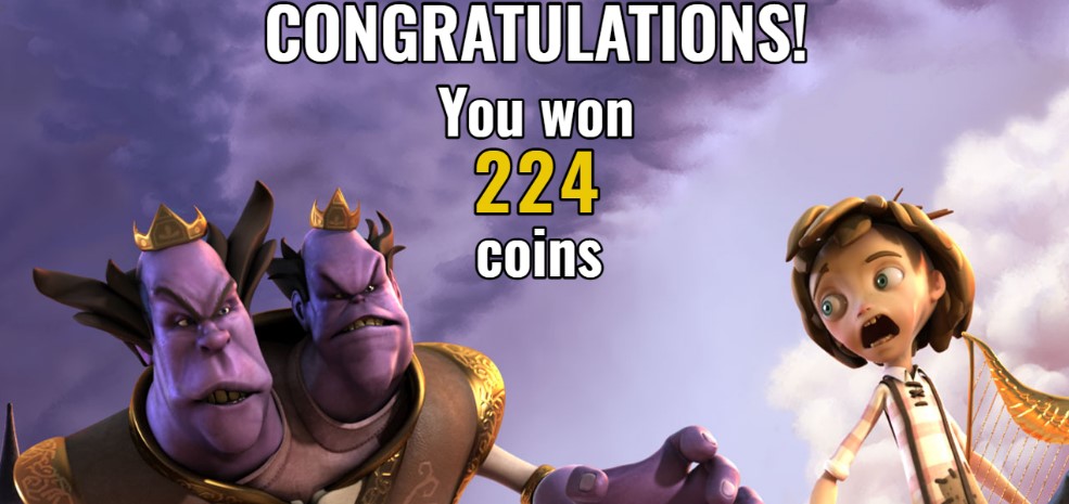 Jack and the Beanstalk slot win round