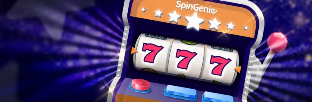 Spin Genie casino review welcome banner