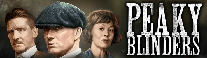3 personer fra Peaky Blinders - tekst spilleautomat Danmark anmeldelse