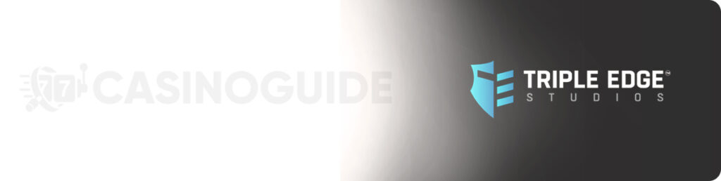 Triple Edge Studios black and white banner