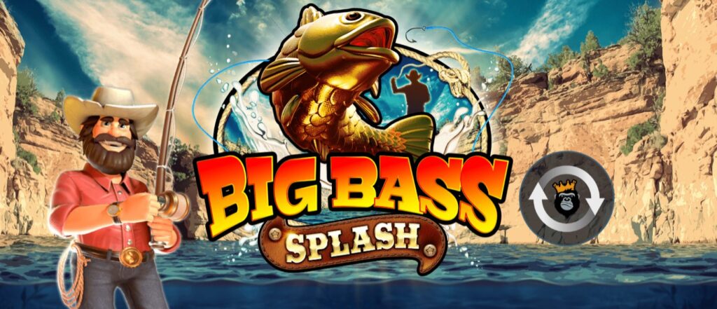 Big bass Splash fishing slot banner
