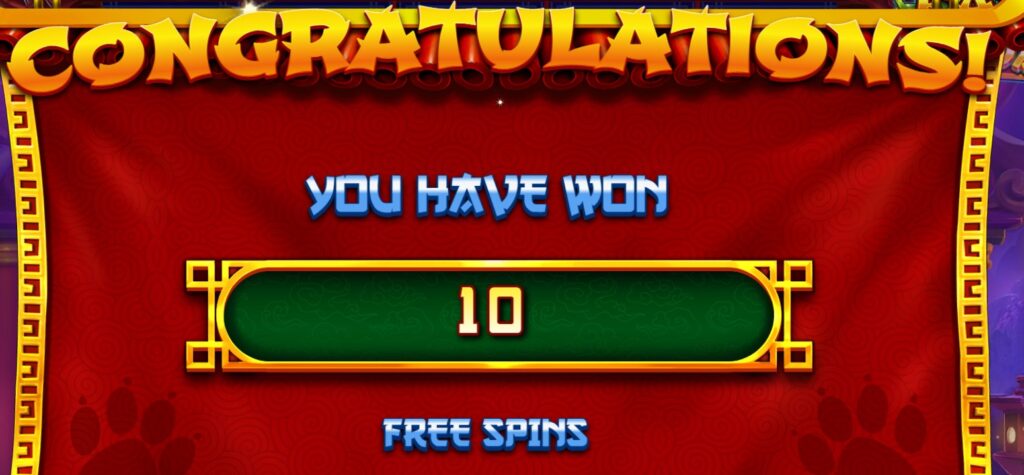 fat panda free spins bonus round