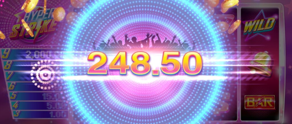 hyper strike slot win