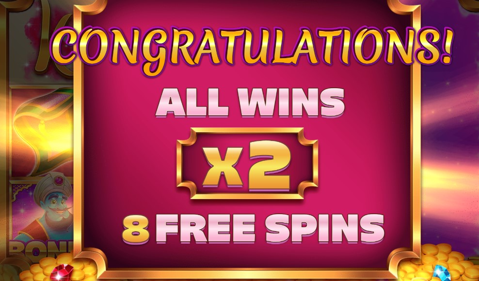 lamp of infinity slot free spins