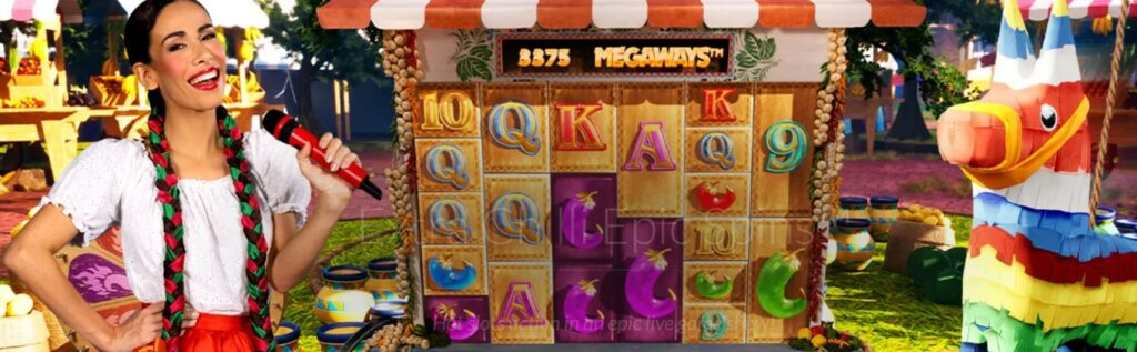 extra chilli epic spins live game banner