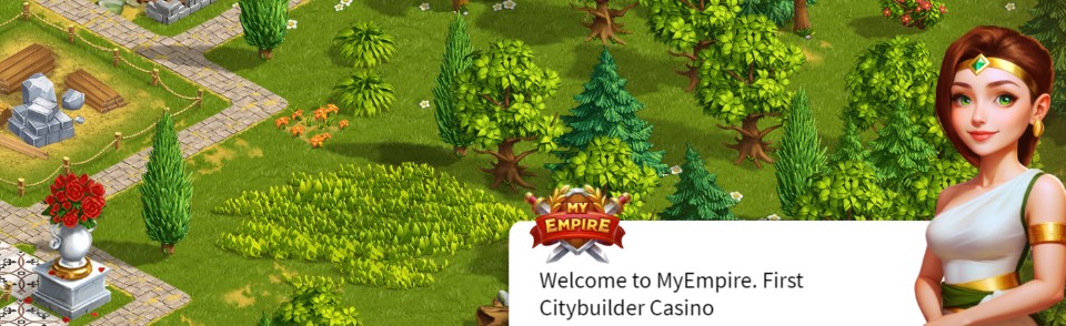 myempire casino welcome banner