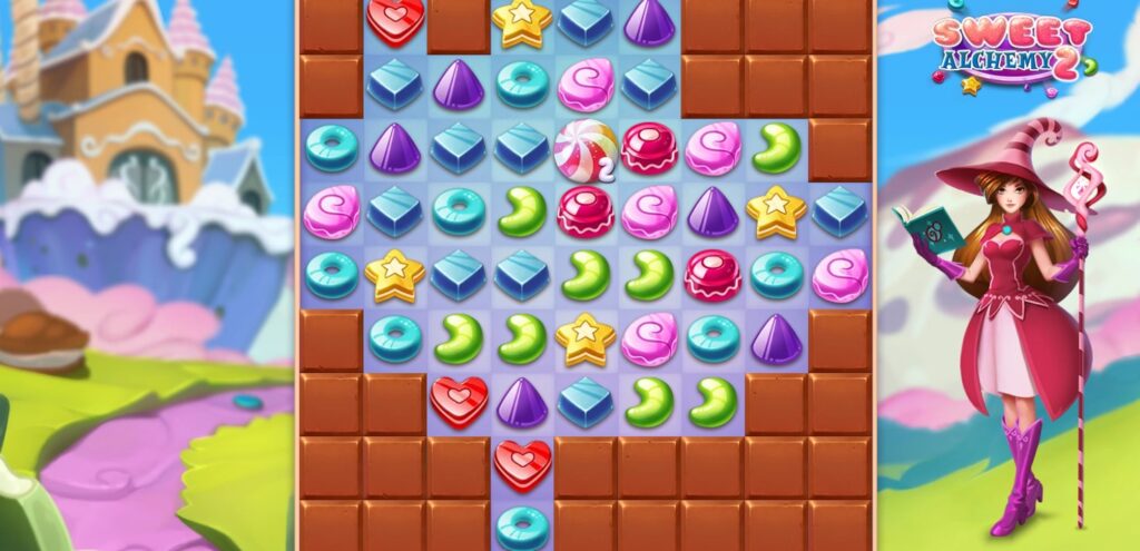 sweet alchemy 2 slot reels in the base game