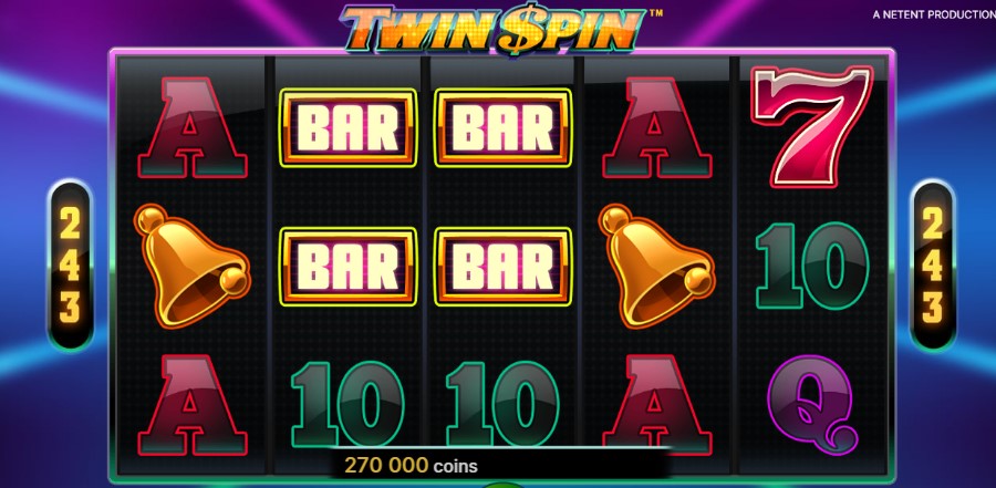 twin spin slot reels